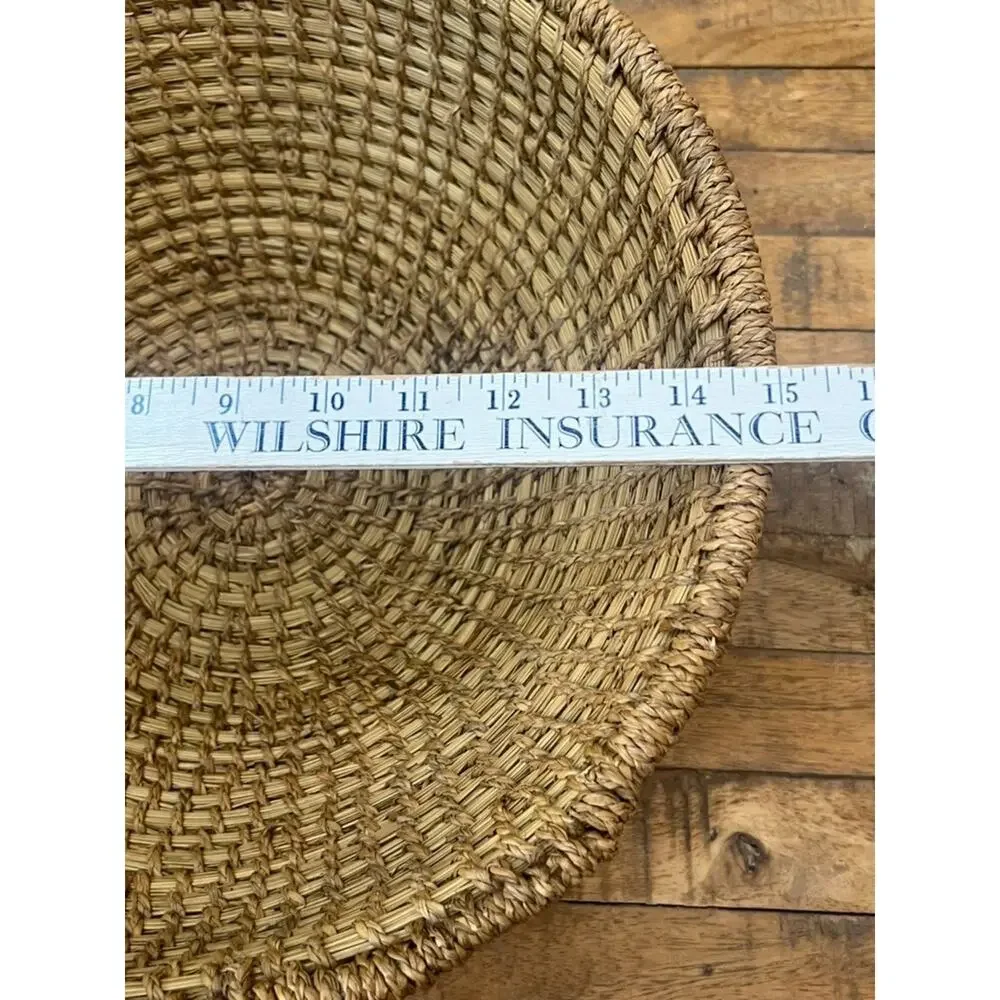 Handwoven Large Rattan Wicker Basket 15